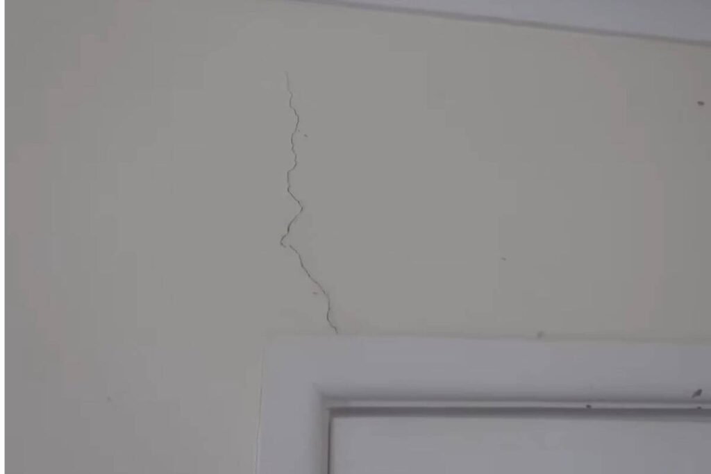 Drywall crack repair service completed in Las Vegas, NV, USA